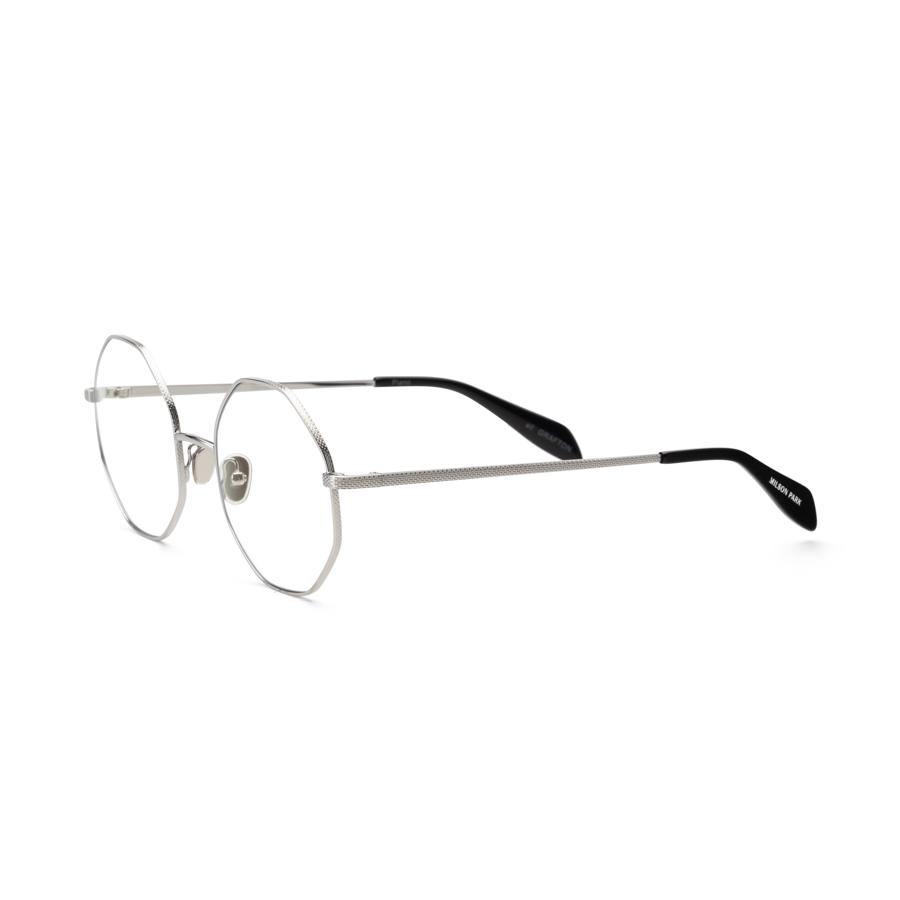 Grafton Blue Light Protective Octagonal Glasses in Silver