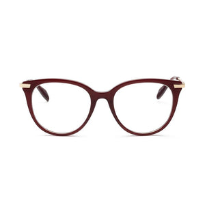 Güell Burgundy | Designer eyewear with blue light blocking technology