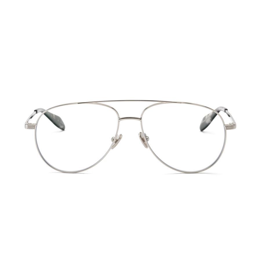 
            
                Load image into Gallery viewer, Grant Silver | Designer eyewear with blue light blocking technology
            
        
