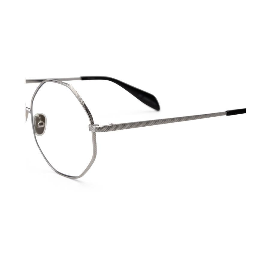 Grafton Silver | Designer eyewear with blue light blocking technology
