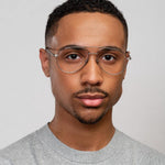 Grant Silver | Designer eyewear with blue light blocking technology