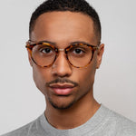 Hyde Tortoise | Designer eyewear with blue light blocking technology