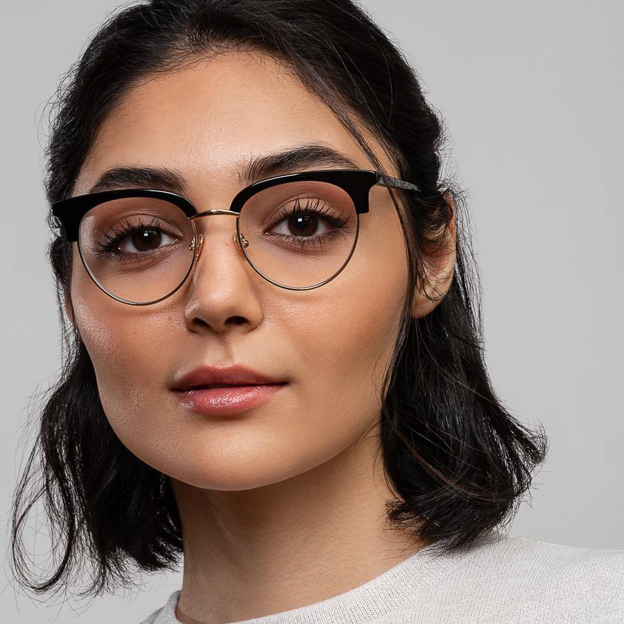 Regent Black | Designer eyewear with blue light blocking technology