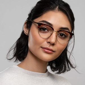 Regent Gold | Designer eyewear with blue light blocking technology