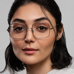 Camden Silver | Designer eyewear with blue light blocking technology